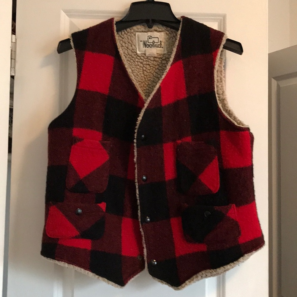 Woolrich Gingham Vest